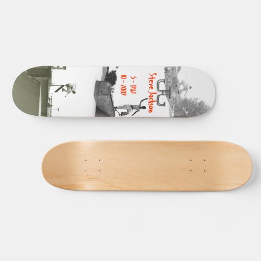 Steve Jackson Skateboard (Horizontaal)