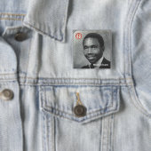 Steve Johnson Vierkante Button 5,1 Cm (In situ)