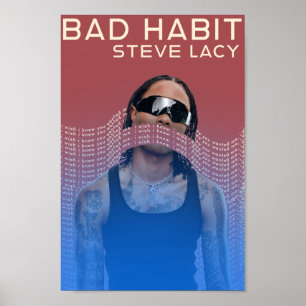Steve Lacy poster slechte gewoonte