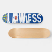 STEVE LAWLESS 3128 SCI FI 7 3/4" Skateboard Dek (Horizontaal)