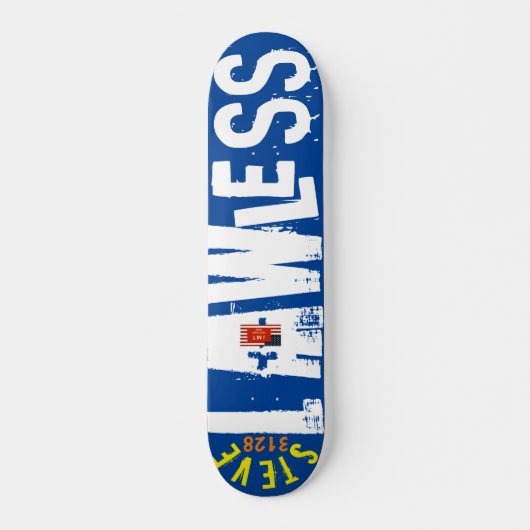STEVE LAWLESS 3128 SCI FI 7 3/4" Skateboard Dek (Voorkant)