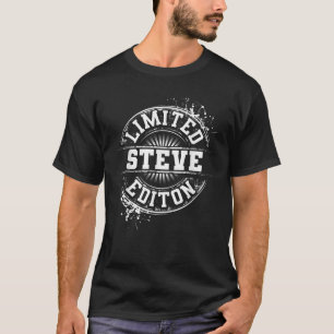 STEVE Limited Edition Grappige gepersonaliseerde n T-shirt