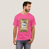 steve mac queen wanted t-shirt (Voorkant volledig)