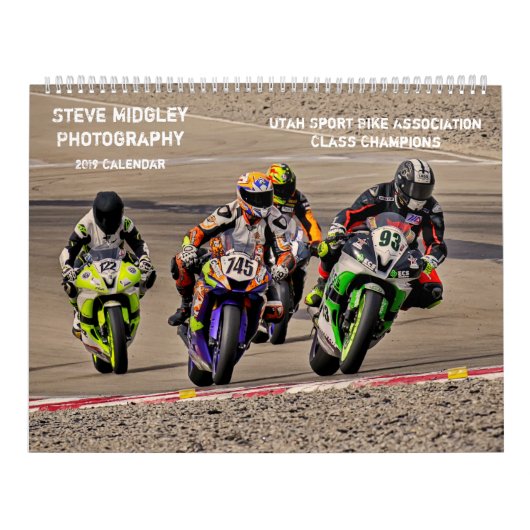Steve Midgley Photography 2019 Calendar Kalender (Hoes)