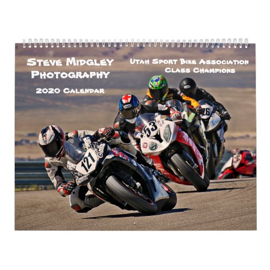 Steve Midgley Photography 2020 Calendar Kalender (Hoes)