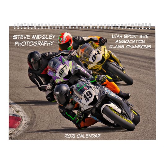 Steve Midgley Photography 2021 Calendar Kalender (Hoes)