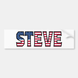 Steve Name Vorname USA Aufkleber Sticker Auto