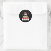 Steve Otter In Plaats Van Geschenken Dit Jaar  Ronde Sticker (Tas)