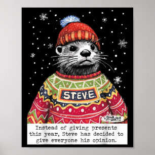 Steve Otter In Plaats Van Geven Dit Jaar Poster