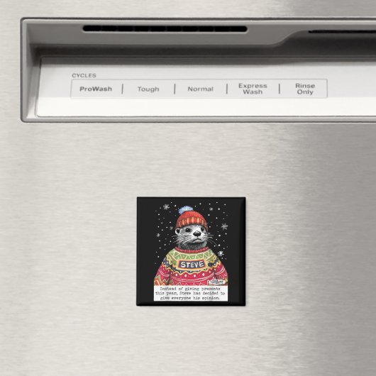 Steve Otter Instead Of Giving Presents This Year Magneet (Insitu (Vaatwasser))