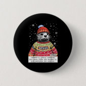 Steve Otter Instead Of Giving This Year Ronde Button 5,7 Cm (Voorkant)