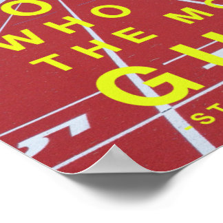 Steve Prefontaine, Poster van de Motivatie