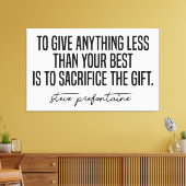 Steve Prefontaine Quote Canvas Afdruk (Insitu (Woonkamer))