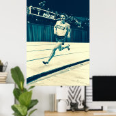 Steve Prefontaine Quotes Poster (Thuiskantoor)