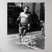 Steve Prefontaine Stop Pre Poster (Voorkant)