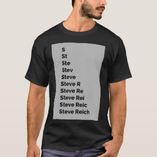 Steve Reich T-shirt