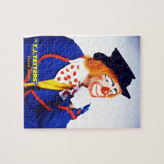 Steve Smith, Clown as T.J. Tatters Afbeelding Puzz Legpuzzel (Horizontaal)