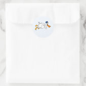 Steve Stork Ronde Sticker (Tas)