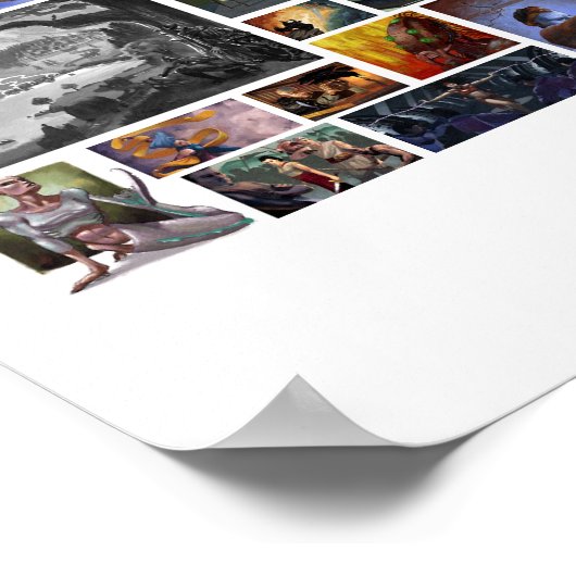 Steve Thomas Art Poster (Hoek)