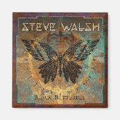 Steve Walsh Black Butterfly Magnet (Voorkant)