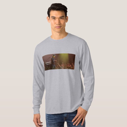 Steve Walsh Long Sleeve Concert T-Shirt (Mannen) (Voorkant volledig)