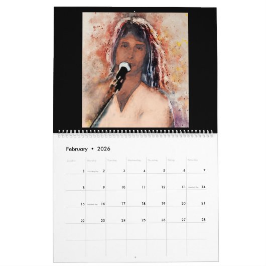 Steve Walsh Rocks Kalender 2024 (Feb 2026)