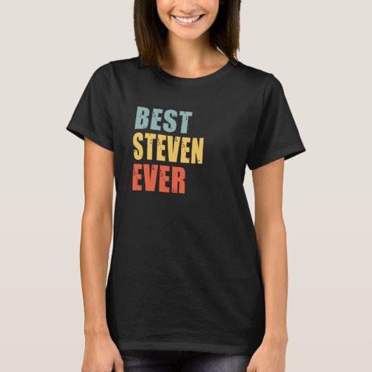 Steven Best Ever Steven T-shirt (Voorkant)
