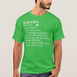 Steven Naam Definitie Steven Betekenis Steven Naam T-shirt