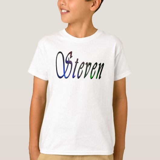 Steven Name Logo, T-shirt (Voorkant)