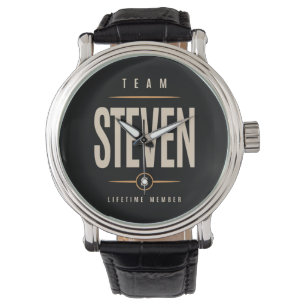 Steven Persoonlijke naam - Funny Steven Horloge