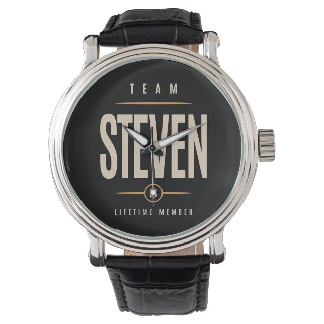 Steven Persoonlijke naam - Funny Steven Horloge (Voorkant)