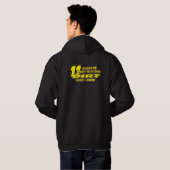 Steven Pfeifer Racing 08 - Black Hoodie (Achterkant volledig)