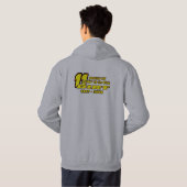 Steven Pfeifer Racing 08 - Gray Hoodie (Achterkant volledig)