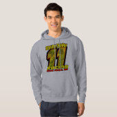 Steven Pfeifer Racing 08 - Gray Hoodie (Voorkant volledig)