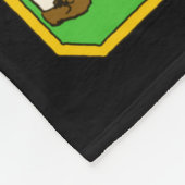 Steven Rhodes Don't Talk To Strangers Alien Retro Fleece Deken (Hoek)