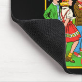 Steven Rhodes Don't Talk To Strangers Alien Retro Muismat (Hoek)