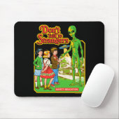 Steven Rhodes Don't Talk To Strangers Alien Retro Muismat (Met muis)