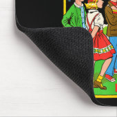 Steven Rhodes Don't Talk To Strangers Alien Retro  Muismat (Hoek)