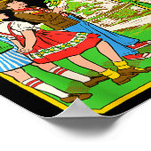 Steven Rhodes Don't Talk To Strangers Alien Retro Poster (Hoek)