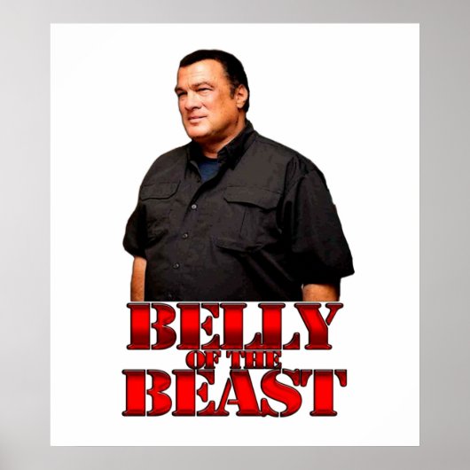 Steven Seagal Belly van het beest Poster (Voorkant)
