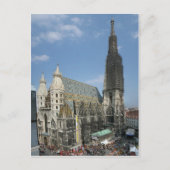 Steven Stephen's kathedraal, Wenen Oostenrijk Briefkaart (Voorkant)