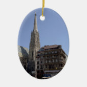 Steven Stephen's kathedraal, Wenen Oostenrijk Keramisch Ornament (Voorkant)