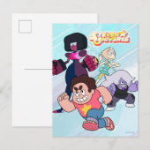 Steven Universe | Actie Crystal Gem Group Briefkaart (Voorkant / Achterkant)