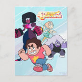 Steven Universe | Actie Crystal Gem Group Briefkaart (Voorkant)