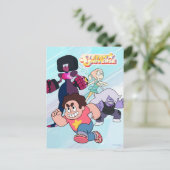 Steven Universe | Actie Crystal Gem Group Briefkaart (Staand voorkant)