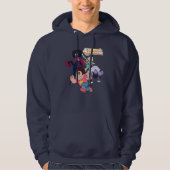 Steven Universe | Actie Crystal Gem Group Hoodie (Voorkant)