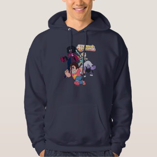 Steven Universe | Actie Crystal Gem Group Hoodie