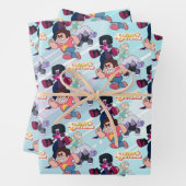 Steven Universe | Actie Crystal Gem Group Inpakpapier Vel (In situ)