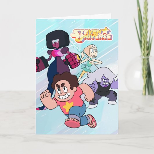 Steven Universe | Actie Crystal Gem Group Kaart (Voorkant)