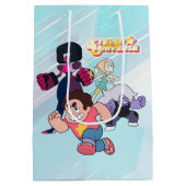 Steven Universe | Actie Crystal Gem Group Medium Cadeauzakje (Achterkant)